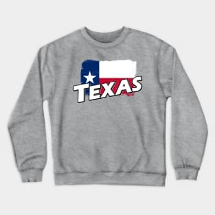 Texas flag Crewneck Sweatshirt